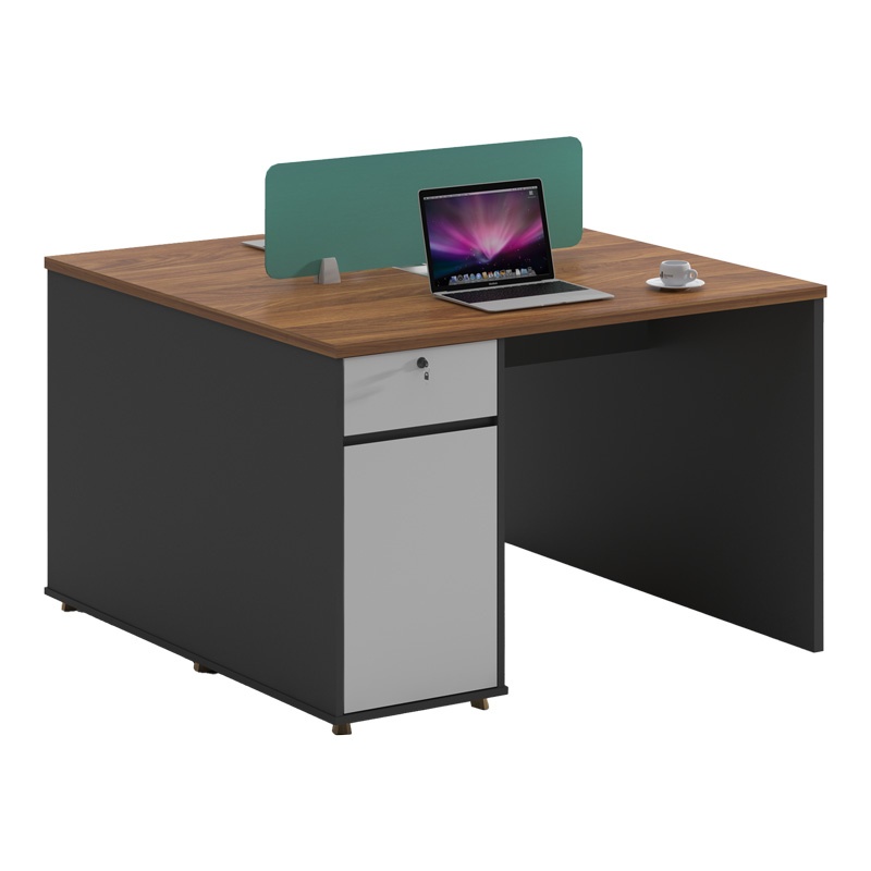 Birou Professional 2-seater Dakota, antracit/nuc, 120x120x76 cm Birou Professional 2-seater Dakota, antracit/nuc, 120x120x76 cm