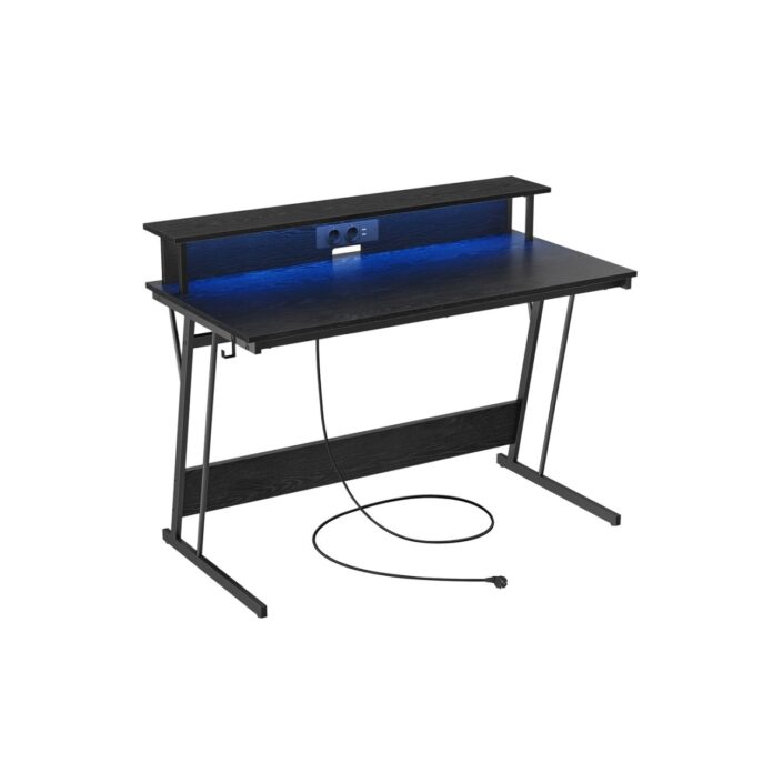 Birou Vasagle Negru 120x60x91 cm Birou Vasagle Negru 120x60x91 cm
