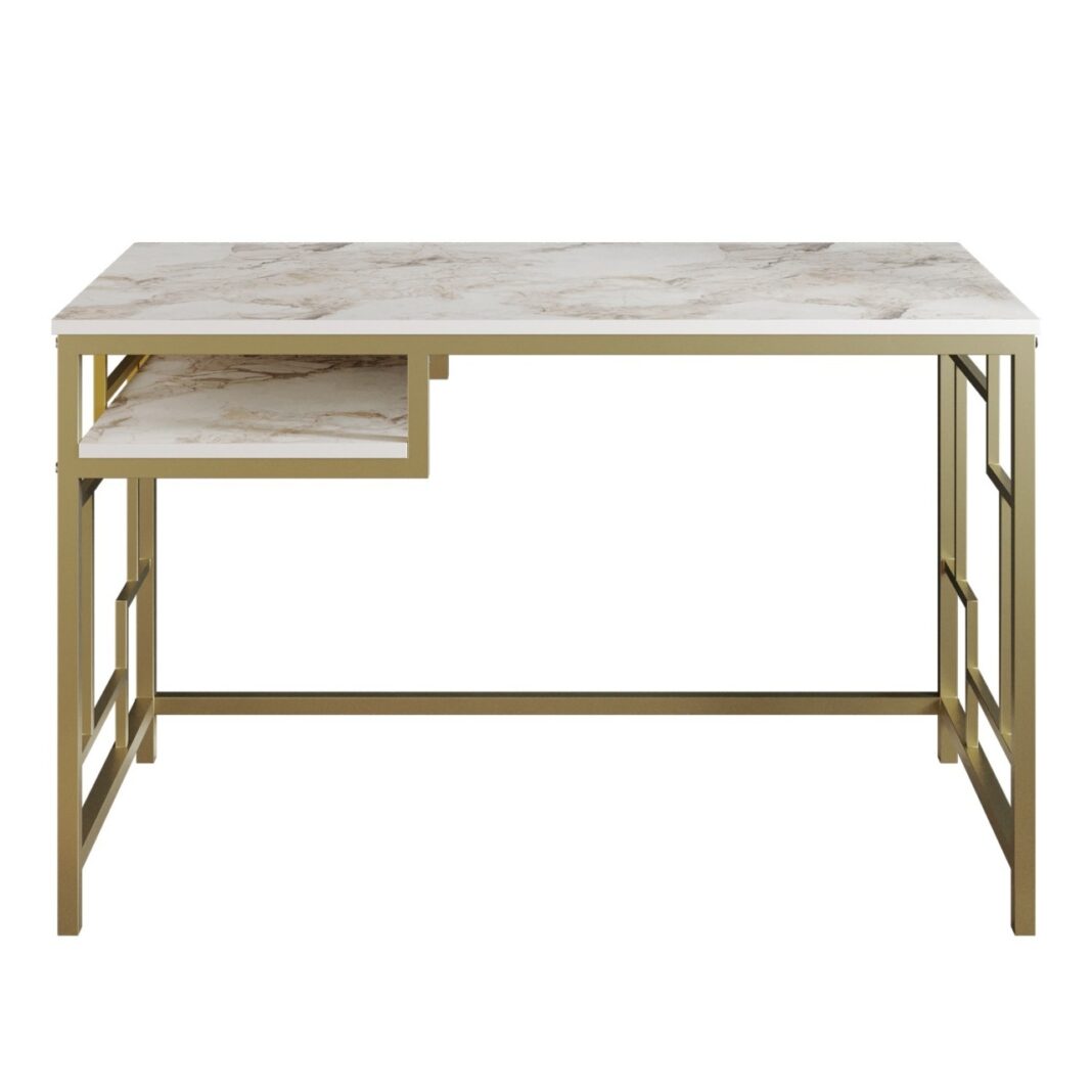 Birou Victory Auriu 120x75x60 cm Birou Victory Auriu 120x75x60 cm