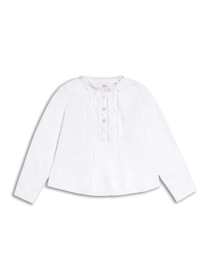 Bluza alba cu nasturi Sugar Squad Bluza alba cu nasturi Sugar Squad