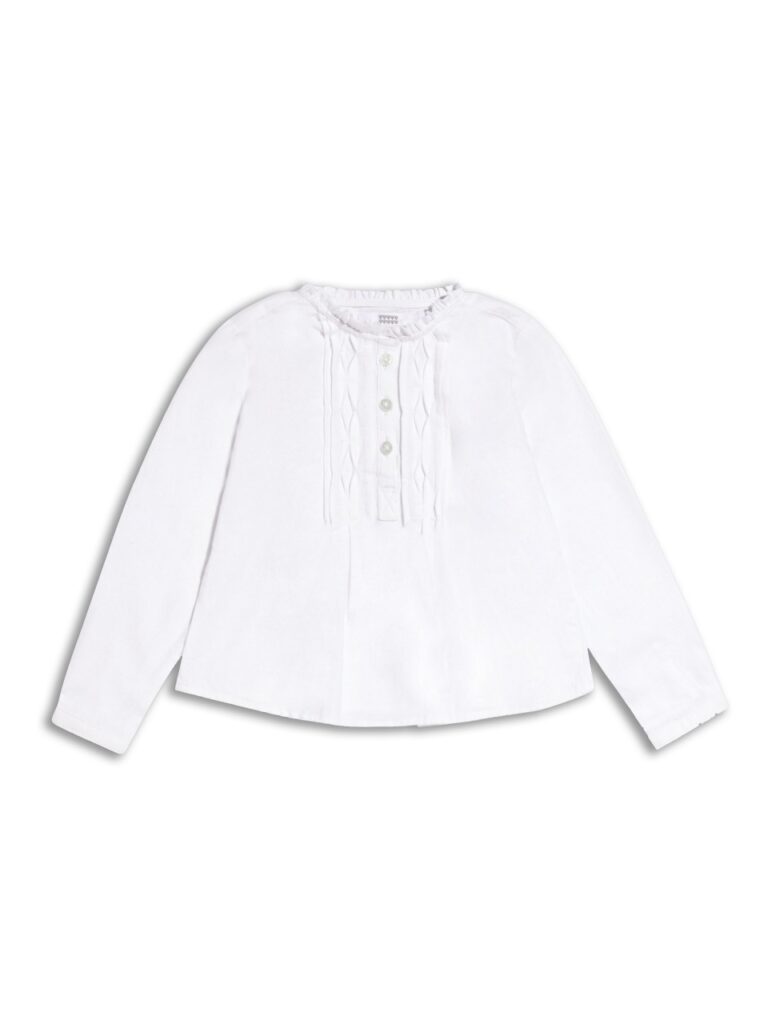 Bluza alba cu nasturi Sugar Squad