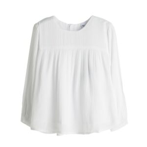 Bluza alba Newness Bluza alba Newness