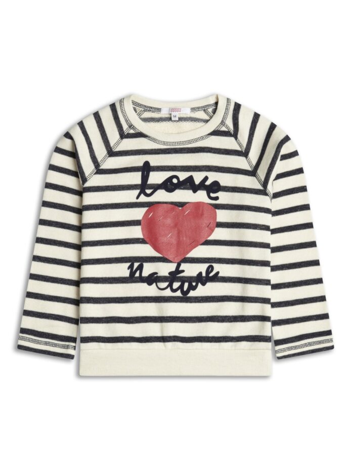 Bluza cu maneca lunga in dungi Bluza cu maneca lunga in dungi