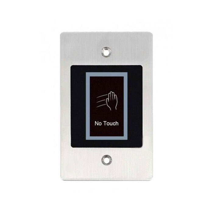 Buton cerere iesire cu LED de stare bicolor EBUTTON-2, NO/COM/NC, infrarosu, fara contact, ingropat Buton cerere iesire cu LED de stare bicolor EBUTTON-2, NO/COM/NC, infrarosu, fara contact, ingropat