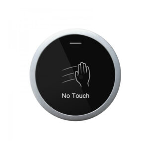 Buton cerere iesire cu LED de stare bicolor SBUTTON 100-X, NO/COM/NC, infrarosu, fara contact, aparent Buton cerere iesire cu LED de stare bicolor SBUTTON 100-X, NO/COM/NC, infrarosu, fara contact, aparent