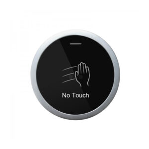 Buton cerere iesire cu LED de stare bicolor SBUTTON 100, NO/COM/NC, infrarosu, fara contact, aparent Buton cerere iesire cu LED de stare bicolor SBUTTON 100, NO/COM/NC, infrarosu, fara contact, aparent