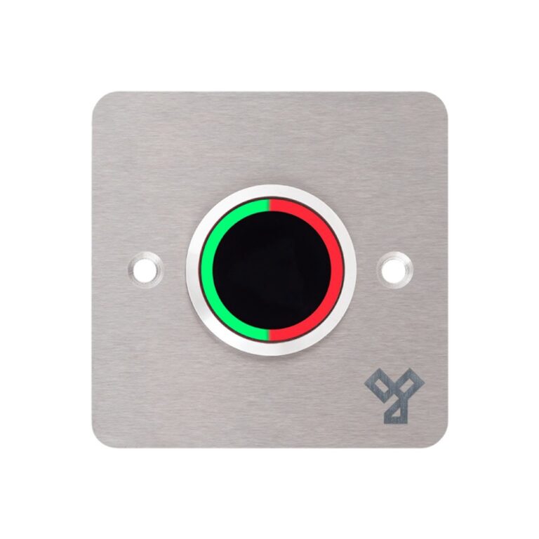 Buton cerere iesire cu LED de stare SIA-18+P, infrarosu, temporizator