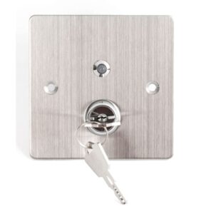 Buton cu cheie KY-B-SS-2-rdgn, ingropat/aparent, otel inoxidabil Buton cu cheie KY-B-SS-2-rdgn, ingropat/aparent, otel inoxidabil