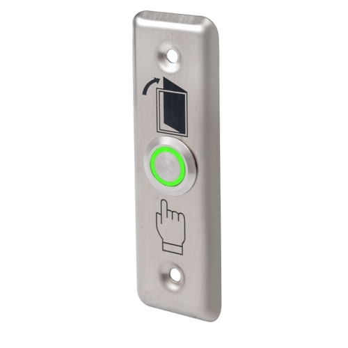 Buton de iesire PBK-811A, metal, ingropat Buton de iesire PBK-811A, metal, ingropat