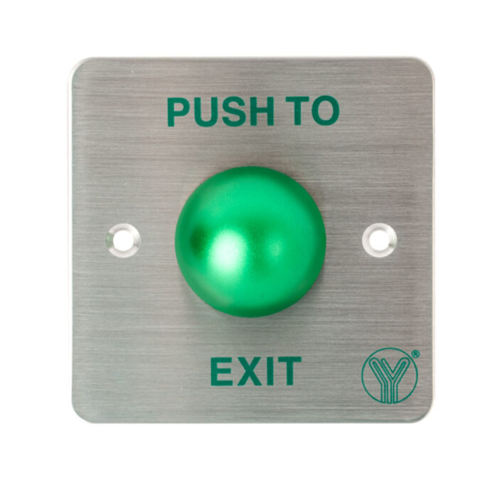 Buton de iesire PBK-818B, ingropat, inox, 3 fire Buton de iesire PBK-818B, ingropat, inox, 3 fire
