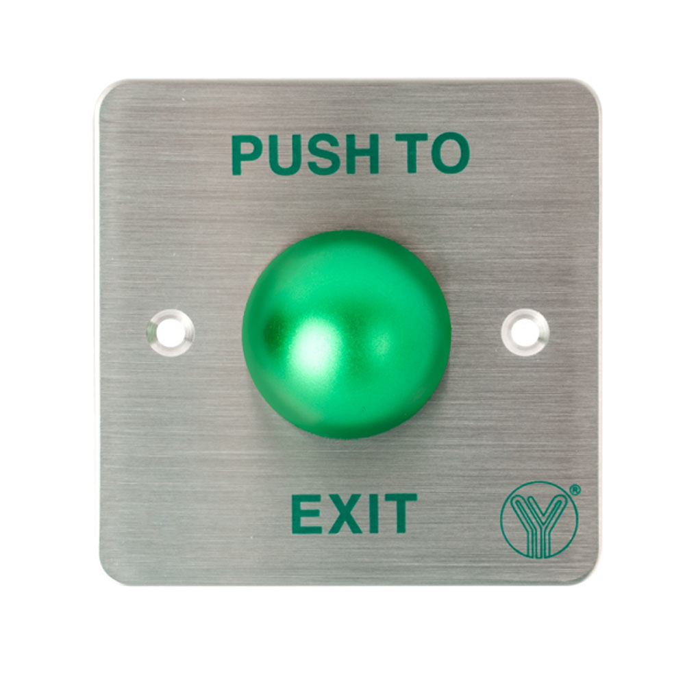 Buton de iesire PBK-818B, ingropat, inox, 3 fire Buton de iesire PBK-818B, ingropat, inox, 3 fire