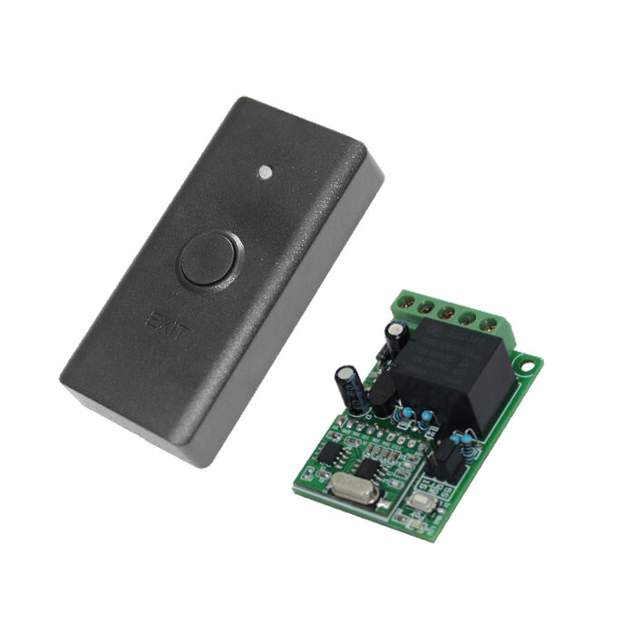 Buton de iesire wireless Secukey Wbutton 1, 433MHz, aparent, acumulator 2032 3V Buton de iesire wireless Secukey Wbutton 1, 433MHz, aparent, acumulator 2032 3V