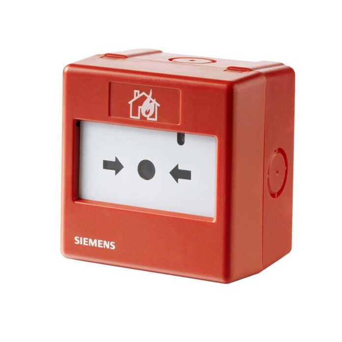 Buton de incendiu adresabil Siemens FDM231-RP, resetabil, IP44 Buton de incendiu adresabil Siemens FDM231-RP, resetabil, IP44