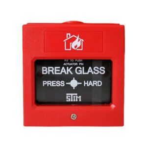 Buton de incendiu cu geam SM-108, NO/NC, cheie test Buton de incendiu cu geam SM-108, NO/NC, cheie test