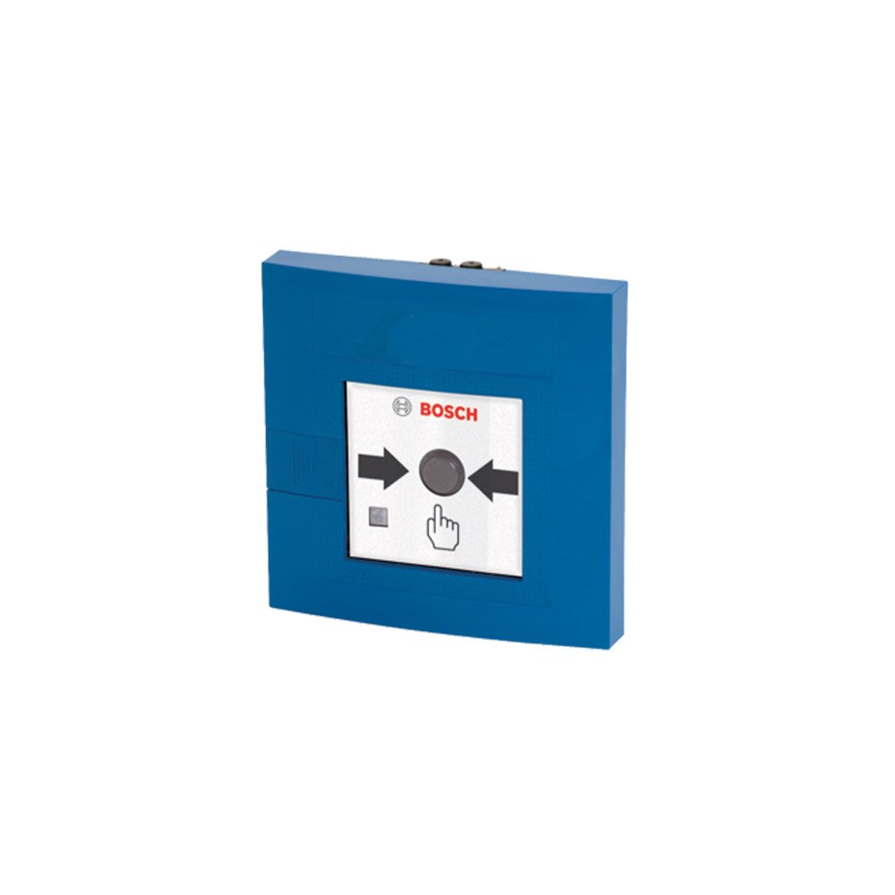 Buton incendiu de exterior Bosch FMC-210-DM-G-B, albastru Buton incendiu de exterior Bosch FMC-210-DM-G-B, albastru