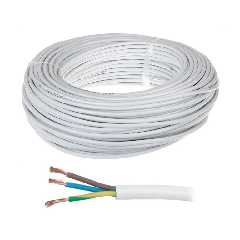 Cablu alimentare MYYM 3X0.75, CCA, 100 m