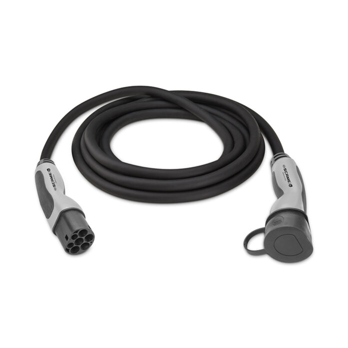 Cablu alimentare statie de incarcat masini electrice Scame 201.CS2424-5, Type 2, 22kW, 5 m Cablu alimentare statie de incarcat masini electrice Scame 201.CS2424-5, Type 2, 22kW, 5 m