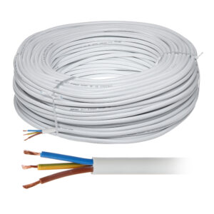 Cablu electric de alimentare CCA MYYM 3X2,5, 100 m Cablu electric de alimentare CCA MYYM 3X2,5, 100 m