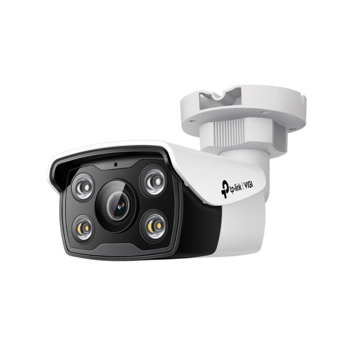 Camera de supraveghere exterior IP TP-Link Full Color VIGI C350(4mm), 5 MP, 4 mm, IR/Lumina alba 30 m, slot card, microfon, PoE Camera de supraveghere exterior IP TP-Link Full Color VIGI C350(4mm), 5 MP, 4 mm, IR/Lumina alba 30 m, slot card, microfon, PoE