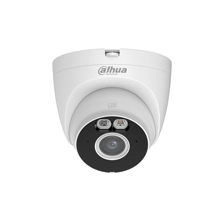 Camera supraveghere WiFi exterior Dahua IPC‑T3A‑IL‑0280B 3MP, WiFi 6, Iluminare Duala 30 m, Detectie AI persoane/vehicule, Microfon integrat, H.265, Bluetooth instalare rapida, Slot microSD, Carcasa metal+plastic, IP67