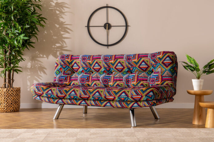 Canapea 3 locuri Misa, Multicolor Canapea 3 locuri Misa, Multicolor