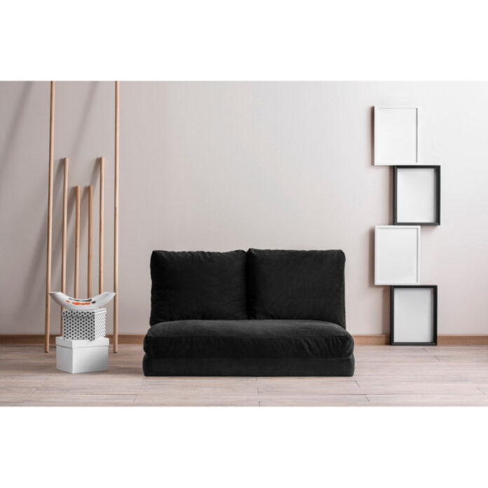 Canapea Extensibila, 2 Locuri Taida Black Canapea Extensibila, 2 Locuri Taida Black