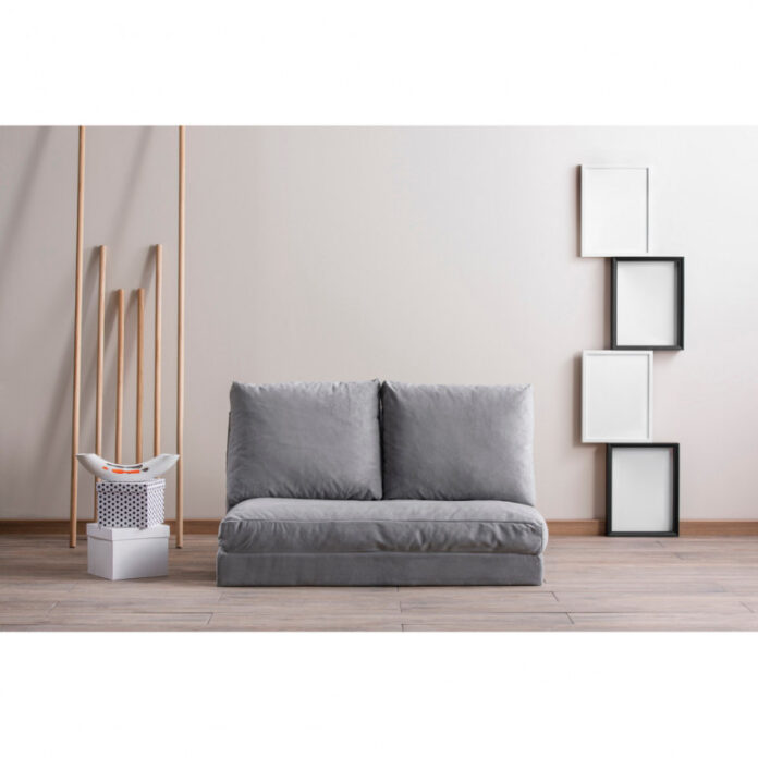 Canapea Extensibila, 2 Locuri Taida Gri Canapea Extensibila, 2 Locuri Taida Gri