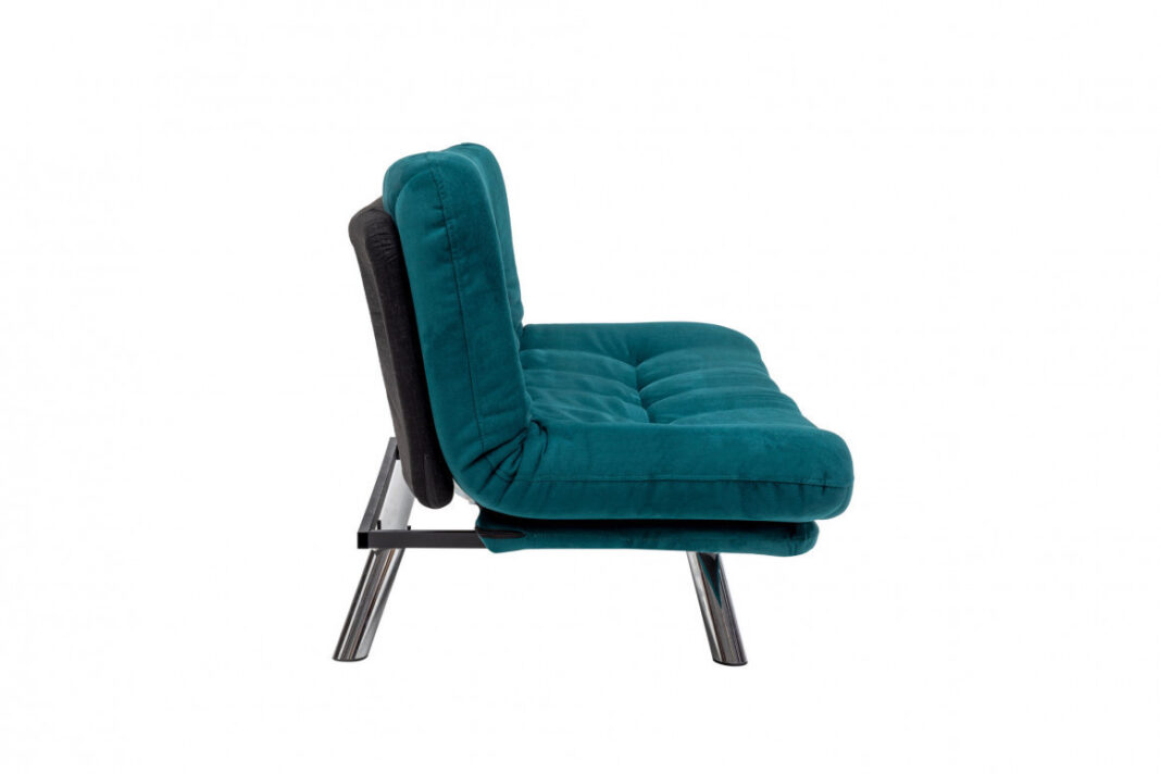 Canapea Extensibila, 3 Locuri Misa Small Sofabed Petrol Verde Canapea Extensibila, 3 Locuri Misa Small Sofabed Petrol Verde