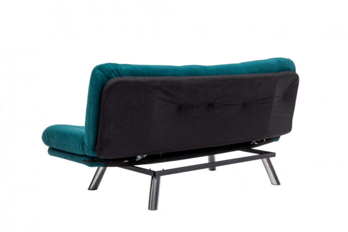 Canapea Extensibila, 3 Locuri Misa Small Sofabed Petrol Verde Canapea Extensibila, 3 Locuri Misa Small Sofabed Petrol Verde