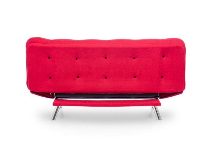 Canapea Extensibila, 3 Locuri Misa Sofabed Rosu Canapea Extensibila, 3 Locuri Misa Sofabed Rosu