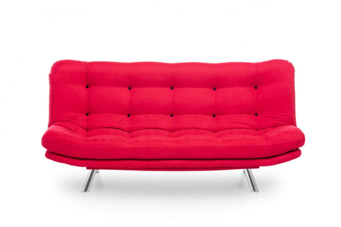 Canapea Extensibila, 3 Locuri Misa Sofabed Rosu Canapea Extensibila, 3 Locuri Misa Sofabed Rosu