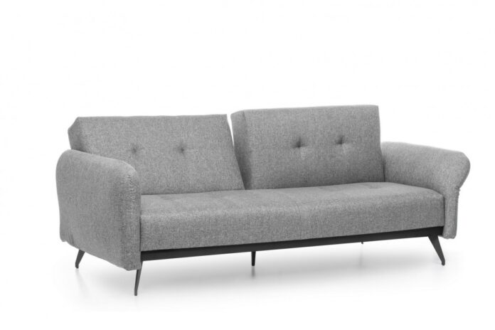 Canapea Extensibila, 3 Locuri Ron Sofabed Gri Canapea Extensibila, 3 Locuri Ron Sofabed Gri