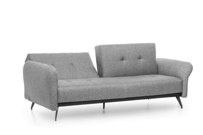 Canapea Extensibila, 3 Locuri Ron Sofabed Gri Canapea Extensibila, 3 Locuri Ron Sofabed Gri