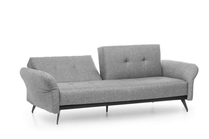 Canapea Extensibila, 3 Locuri Ron Sofabed Gri Canapea Extensibila, 3 Locuri Ron Sofabed Gri