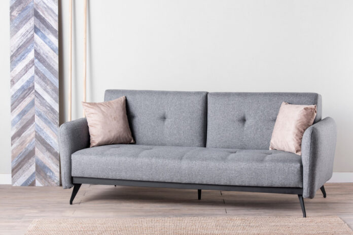 Canapea Extensibila, 3 Locuri Ron Sofabed Gri Canapea Extensibila, 3 Locuri Ron Sofabed Gri