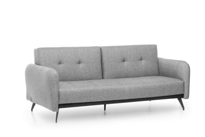Canapea Extensibila, 3 Locuri Ron Sofabed Gri Canapea Extensibila, 3 Locuri Ron Sofabed Gri