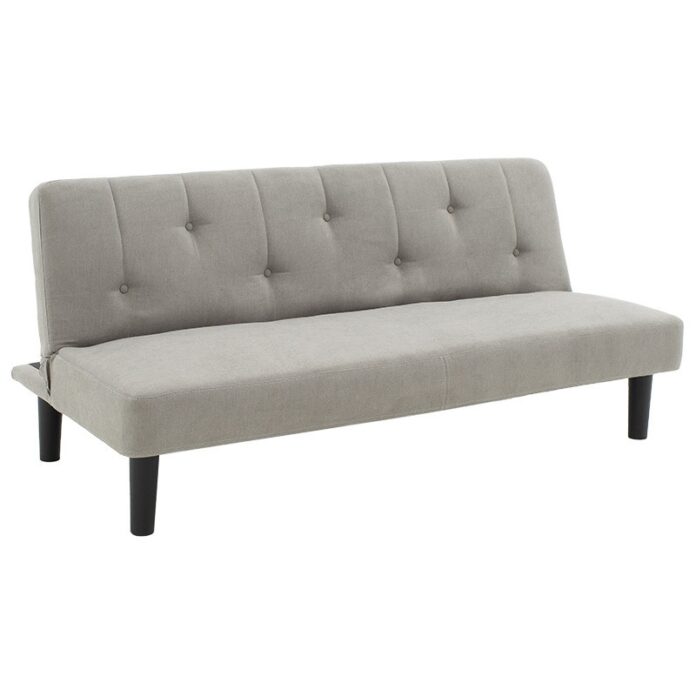 Canapea extensibila Breathe material textil gri 167x77x73 cm Canapea extensibila Breathe material textil gri 167x77x73 cm