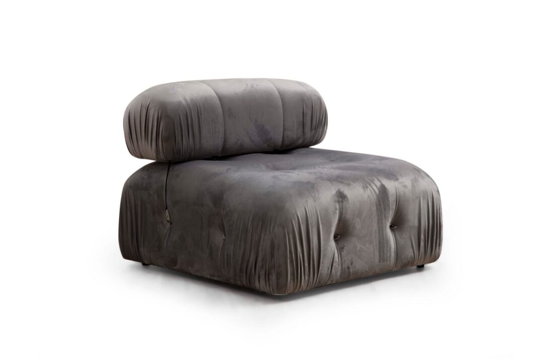 Canapea modulara Bubble Gri 95x95x75 cm Canapea modulara Bubble Gri 95x95x75 cm