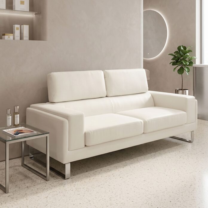 Canapea Shea 3 Locuri Ivory 198x80x87 cm Canapea Shea 3 Locuri Ivory 198x80x87 cm