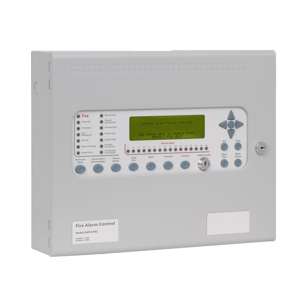 Centrala adresabila cu 1 bucla Kentec Syncro AS H80161 M2, 16 zone, 127 adrese, cheie Nivel 2 Centrala adresabila cu 1 bucla Kentec Syncro AS H80161 M2, 16 zone, 127 adrese, cheie Nivel 2