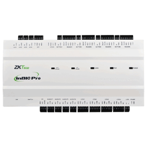Centrala control acces IP ZKTeco GL-INBIO-PRO460, Wiegand, 60.000 utilizatori, 12 intrari, 100.000 evenimente, 4 usi Centrala control acces IP ZKTeco GL-INBIO-PRO460, Wiegand, 60.000 utilizatori, 12 intrari, 100.000 evenimente, 4 usi
