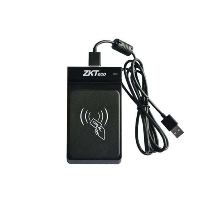 Cititor de proximitate pentru birou ZKTeco ACC-USBR-CR20MD, EM, 13.56 MHz, USB, plug and play Cititor de proximitate pentru birou ZKTeco ACC-USBR-CR20MD, EM, 13.56 MHz, USB, plug and play