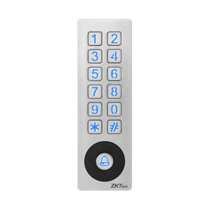 Cititor de proximitate RFID standalone cu tastatura ZKTeco ACC-SKW-PRO-V2-1, EM, cod PIN, 125 KHz, 5.000 utilizatori Cititor de proximitate RFID standalone cu tastatura ZKTeco ACC-SKW-PRO-V2-1, EM, cod PIN, 125 KHz, 5.000 utilizatori