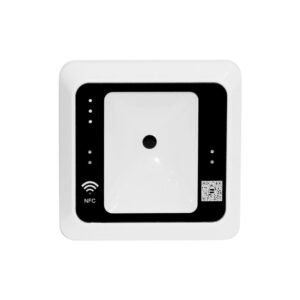 Cititor de proximitate RFID ZKTeco ACC-ER-QR500-W, Wiegand, Mifare, 13.56 MHz, cod QR, NFC, interior Cititor de proximitate RFID ZKTeco ACC-ER-QR500-W, Wiegand, Mifare, 13.56 MHz, cod QR, NFC, interior