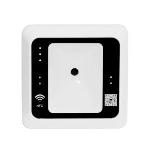 Cititor de proximitate RFID ZKTeco ACC-ER-QR50WM, Wiegand, Mifare, 13.56 MHz, cod QR, NFC, interior Cititor de proximitate RFID ZKTeco ACC-ER-QR50WM, Wiegand, Mifare, 13.56 MHz, cod QR, NFC, interior