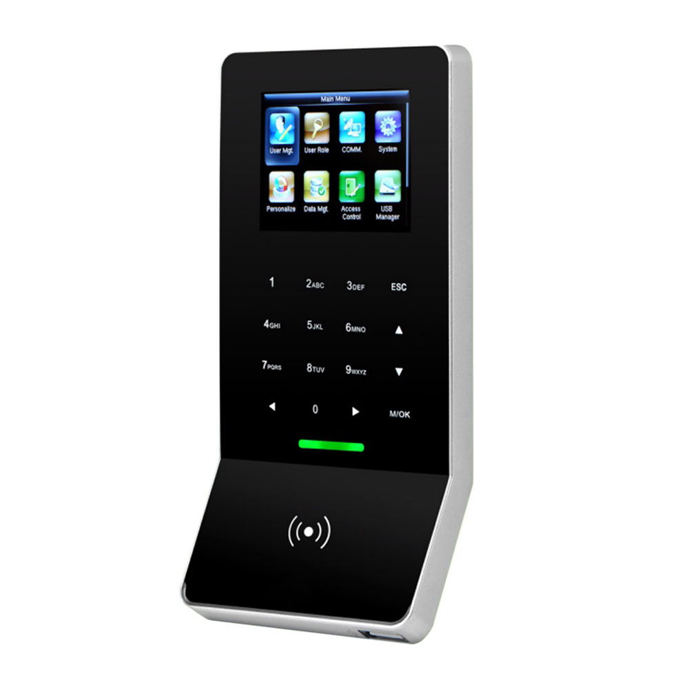 Cititor de proximitate standalone TCP/IP WiFi ZKTeco ACO-F22-RF-WHITE-2, ecran color 2.4 inch, Mifare, 13.56 MHz, 5.000 carduri, 30.000 evenimente Cititor de proximitate standalone TCP/IP WiFi ZKTeco ACO-F22-RF-WHITE-2, ecran color 2.4 inch, Mifare, 13.56 MHz, 5.000 carduri, 30.000 evenimente