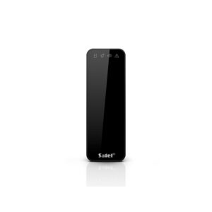 Cititor proximitate Satel SO-MF3-B, Mifare, 13.56 MHz, 128 utilizatori, compatibil Integra, Acco si Acco Net, negru Cititor proximitate Satel SO-MF3-B, Mifare, 13.56 MHz, 128 utilizatori, compatibil Integra, Acco si Acco Net, negru