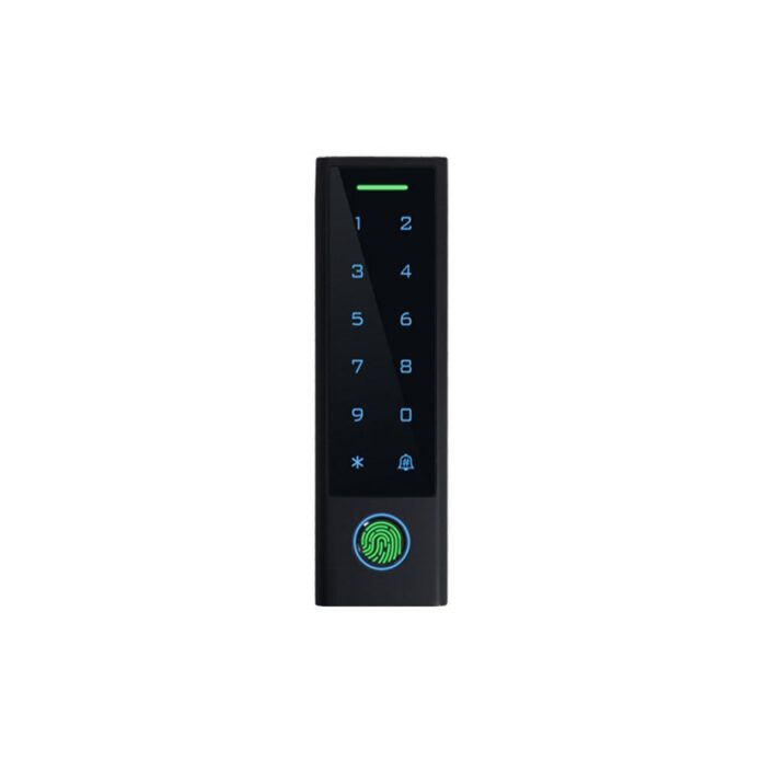 Cititor biometric standalone WiFi cu card si tastatura touchscreen Secukey CF3-WIFI, 125 kHz, cumpatibil Tuya Cititor biometric standalone WiFi cu card si tastatura touchscreen Secukey CF3-WIFI, 125 kHz, cumpatibil Tuya