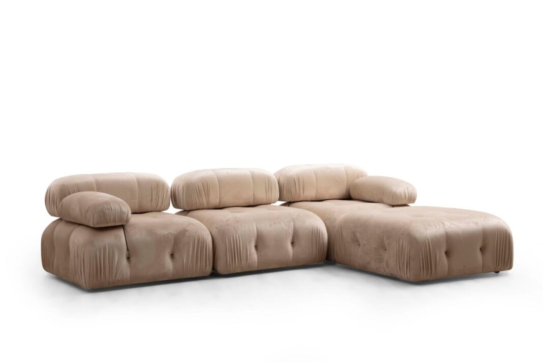 Colțar Bubble Crem 288x190x75 cm Colțar Bubble Crem 288x190x75 cm