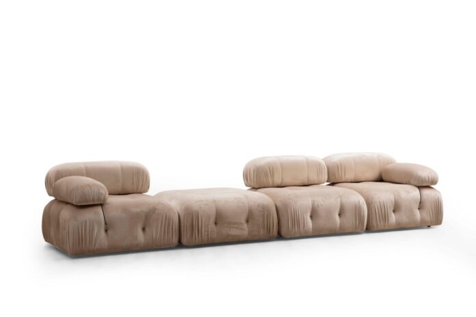 Colțar Bubble Crem 288x190x75 cm Colțar Bubble Crem 288x190x75 cm